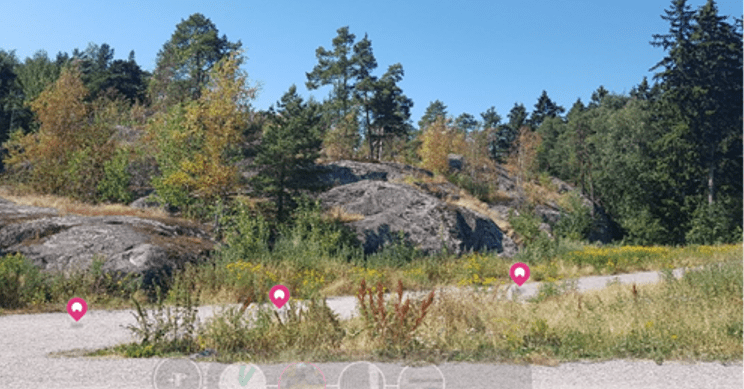 Seppo-pelin pelinäkymä.