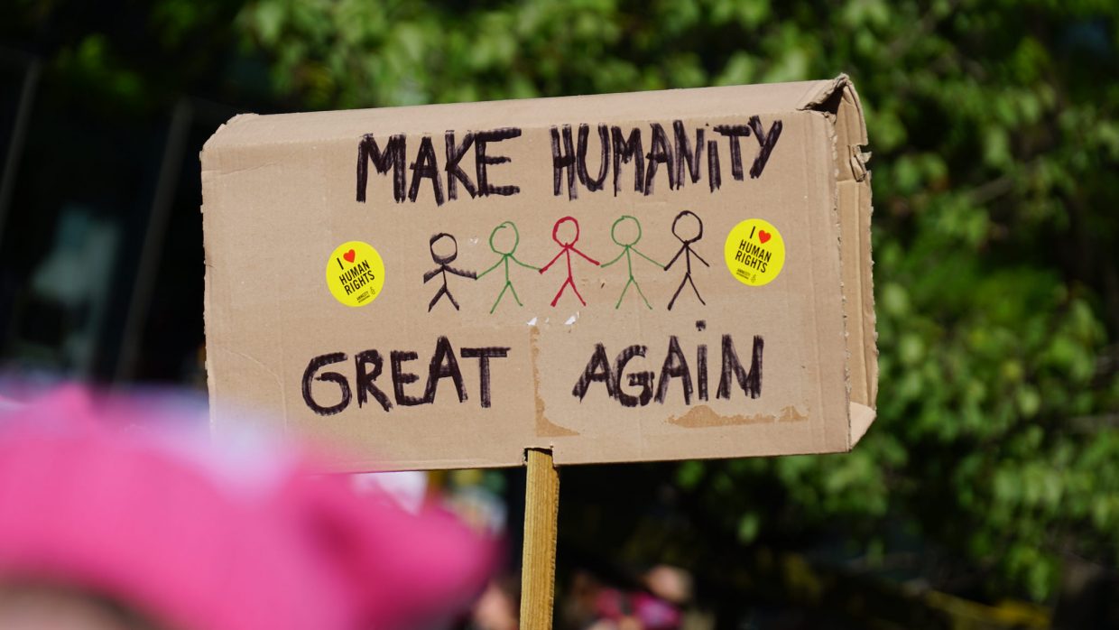 make humanity great again