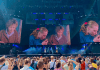 Kuvassa Maustetytöt yhtye esiintymässä Flow Festivalin Main Stagella elokuussa 2023.